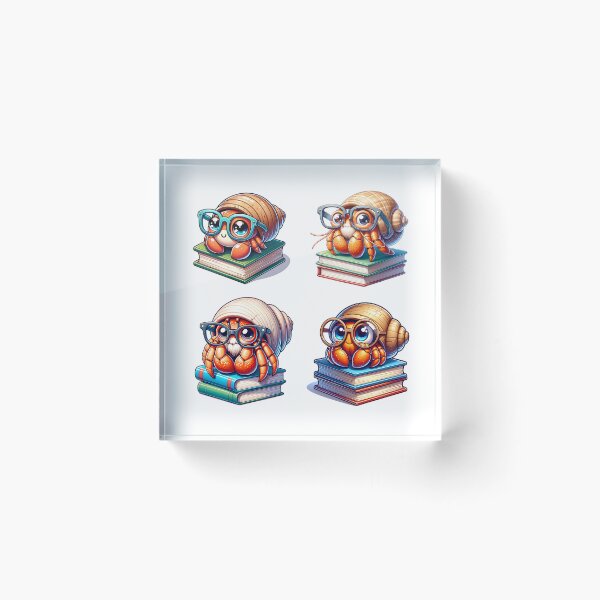 Item preview, Hermit Crabs And Books designed and sold by TheAnimalZ00.