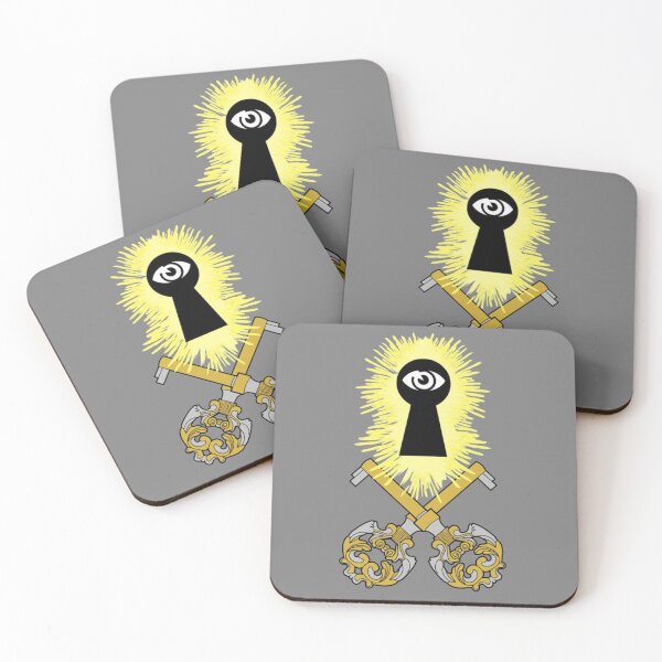 Item preview, Crossed Keys Jolly Roger (Grey) designed and sold by MurpheusTech.