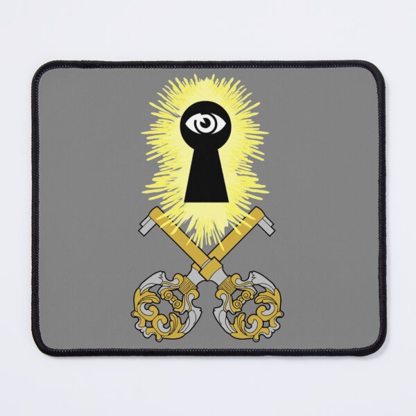 Item preview, Crossed Keys Jolly Roger (Grey) designed and sold by MurpheusTech.