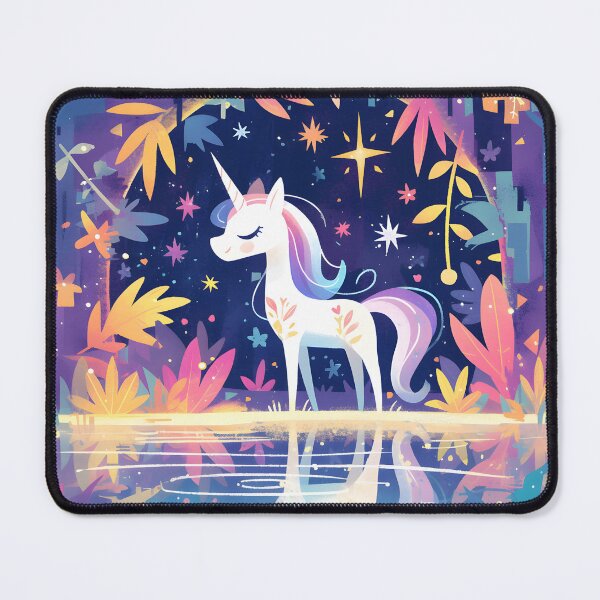 Item preview, Starry Reflections Unicorn designed and sold by John-NW-Shop.