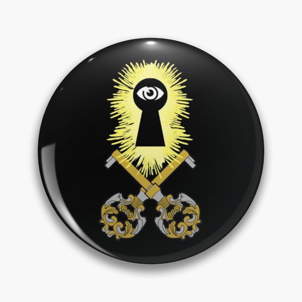 Item preview, Crossed Keys Jolly Roger (Black) designed and sold by MurpheusTech.