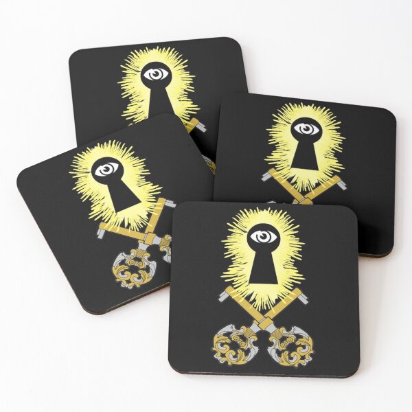 Item preview, Crossed Keys Jolly Roger (Black) designed and sold by MurpheusTech.