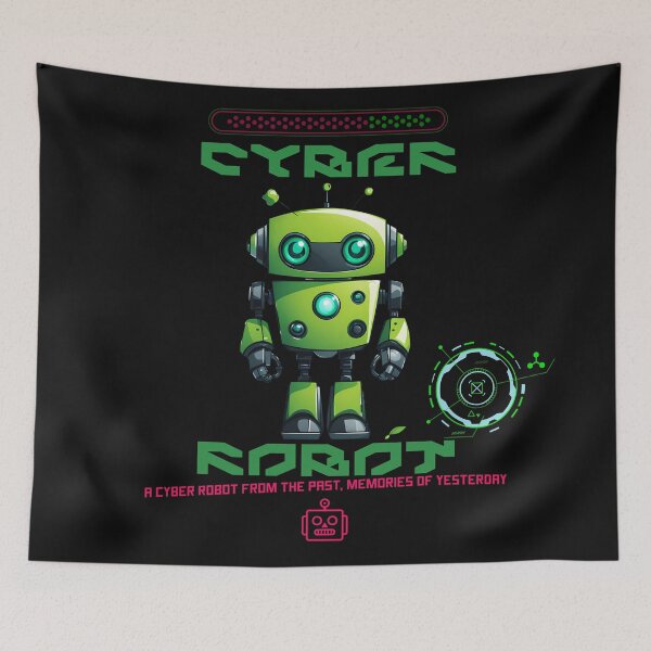 Item preview, Cyber Robots: Interactive Digital Art that Will Involve You in the Work designed and sold by Artedig.