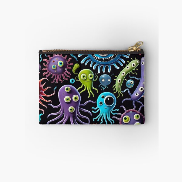 Item preview, Funny Microbes And Bacteria Pattern designed and sold by TheArtOfPat.