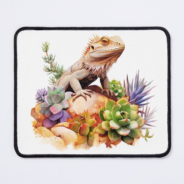 Item preview, Watercolor Bearded Dragon designed and sold by TheAnimalZ00.
