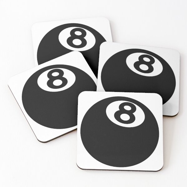 Item preview, Black and white 8-ball designed and sold by gabberlou.