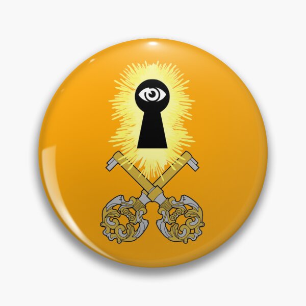Item preview, Crossed Keys Jolly Roger (Orange) designed and sold by MurpheusTech.