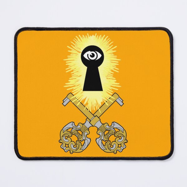Item preview, Crossed Keys Jolly Roger (Orange) designed and sold by MurpheusTech.