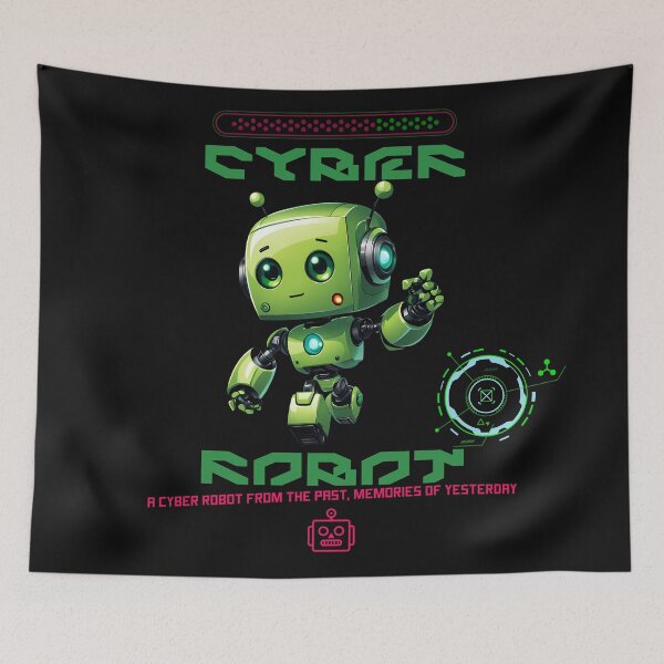 Item preview, Cyber Robots: Digital Art to Decorate Modern and Minimalist Spaces designed and sold by Artedig.