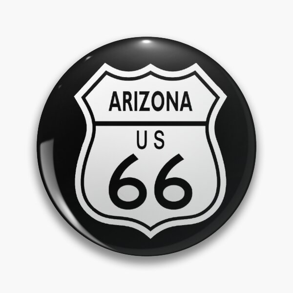 Artikelvorschau, Verkehrsschild Route 66, Arizona entworfen und verkauft von Numbers-Art.