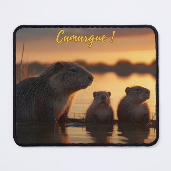 Item preview, Coypus with family Camargue designed and sold by Astralia.