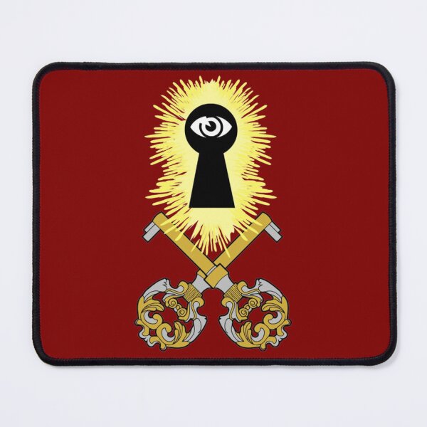 Item preview, Crossed Keys Jolly Roger (Maroon) designed and sold by MurpheusTech.
