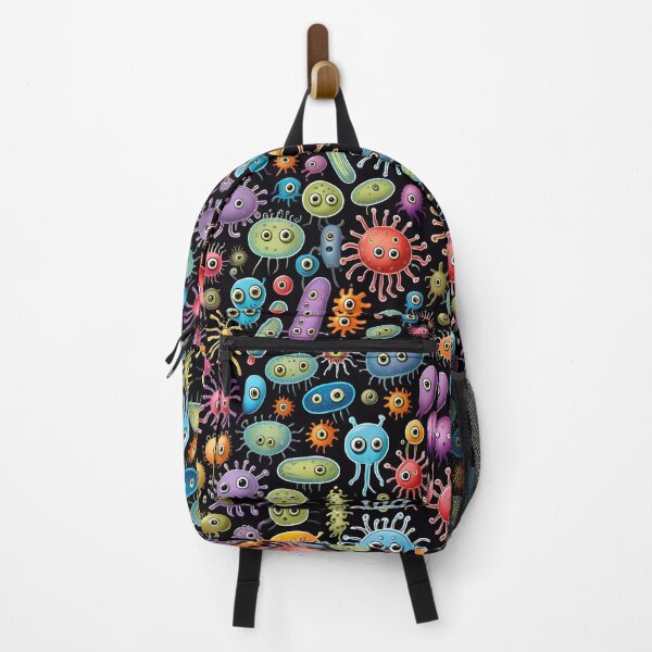 Item preview, Funny Microbes And Bacteria Pattern designed and sold by TheArtOfPat.