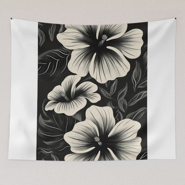 Item preview, Black Abstract Wall Art designed and sold by Rockwpapart.
