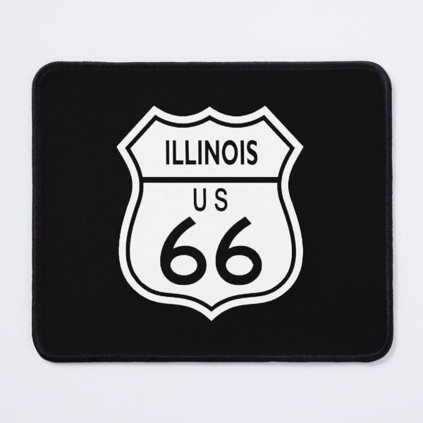 Item preview, route 66 traffic sign, illinois designed and sold by Numbers-Art.