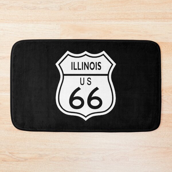 Item preview, route 66 traffic sign, illinois designed and sold by Numbers-Art.