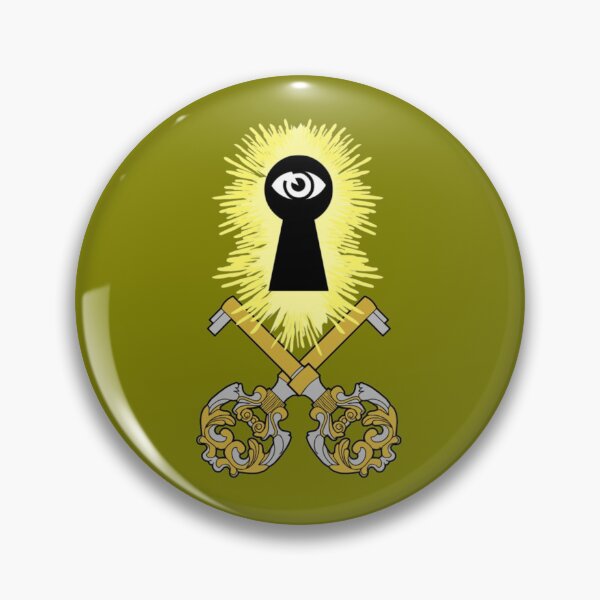 Item preview, Crossed Keys Jolly Roger (Olive) designed and sold by MurpheusTech.