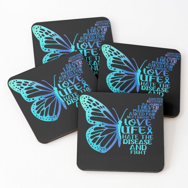 Item preview, Addiction Recovery is a journey I NEVER planned or asked for but i choose to LIVE LIFE hate the disease and FIGHT designed and sold by KatMercerr.
