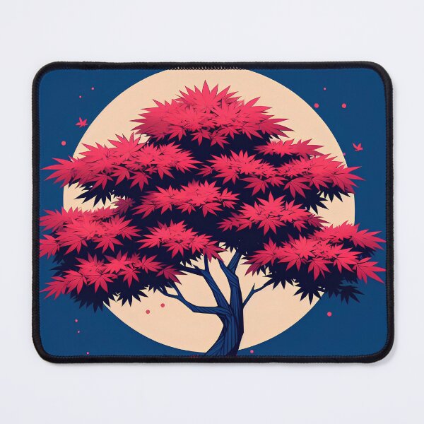 Item preview, Full Moon and Maple Tree designed and sold by OrenCat.
