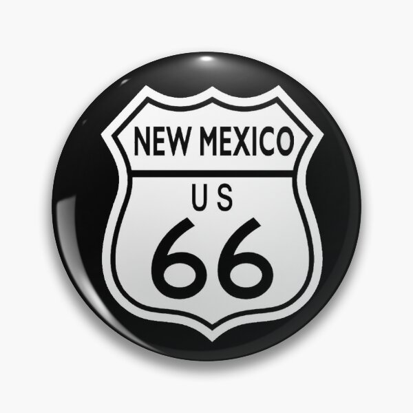 Artikelvorschau, Verkehrsschild Route 66, New Mexico entworfen und verkauft von Numbers-Art.