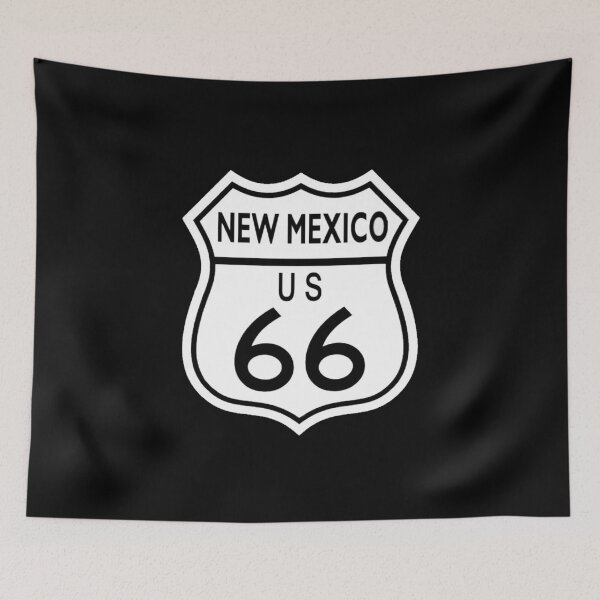 Item preview, route 66 traffic sign, new mexico designed and sold by Numbers-Art.