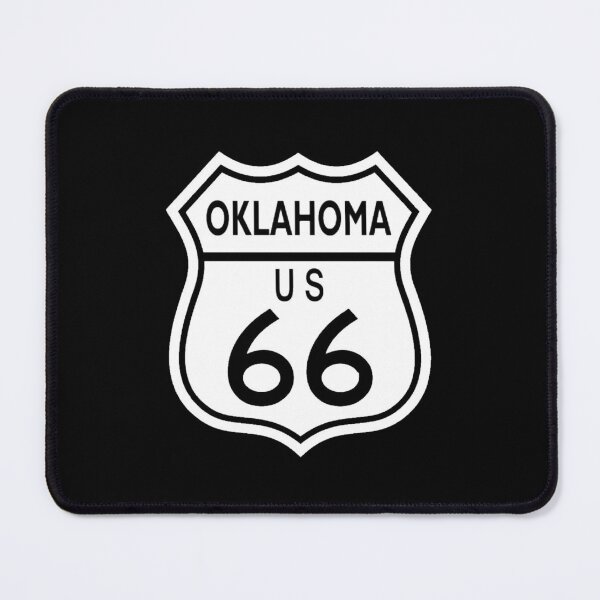 Item preview, route 66 traffic sign, oklahoma designed and sold by Numbers-Art.