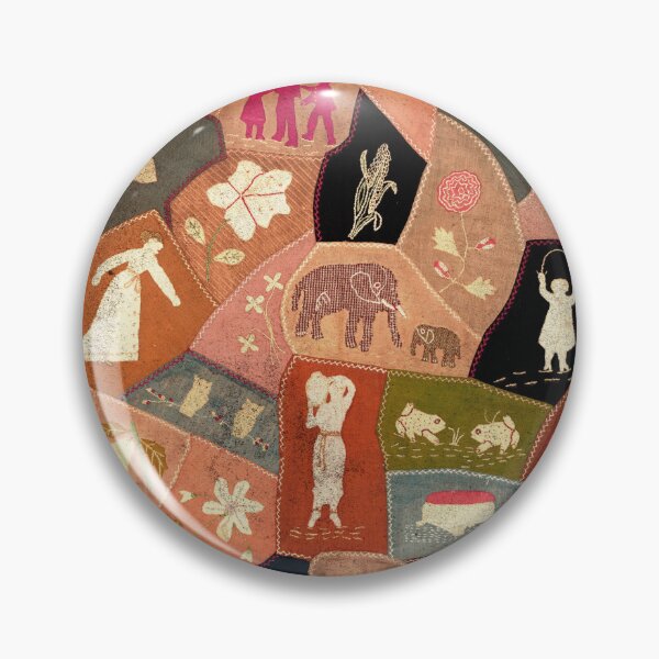 Item preview, Vintage Crazy Quilt Textile Print | Cali Boho | Bossy Cat Home designed and sold by BossyCatHome.