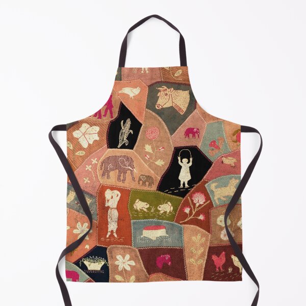 Item preview, Vintage Crazy Quilt Textile Print | Cali Boho | Bossy Cat Home designed and sold by BossyCatHome.