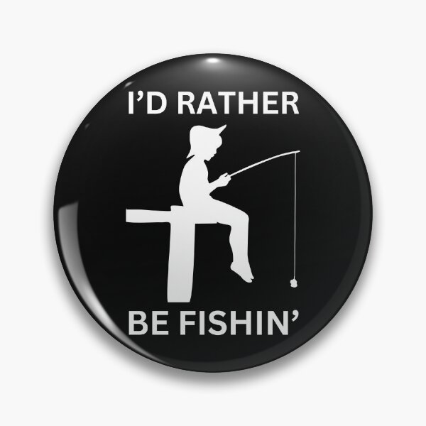 Item preview, I'd rather be Fishing Funny Fisherman Shirt designed and sold by Lotta Wanderlove.