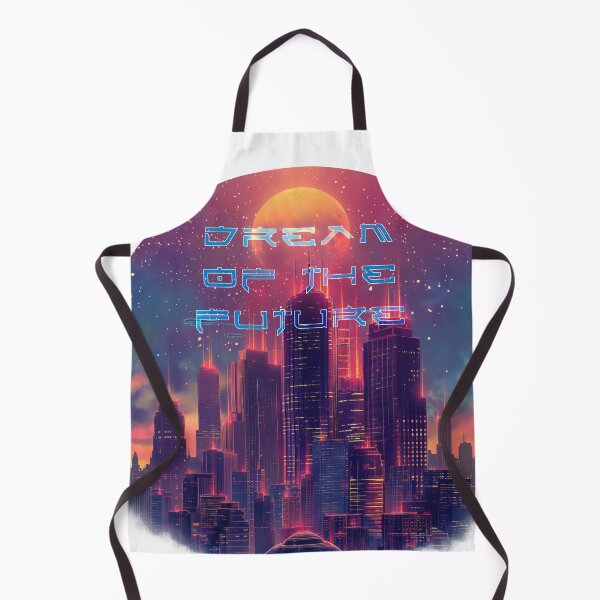 Item preview, Futuristic Neon Cityscape - Dream of the Future designed and sold by Mephisto696.
