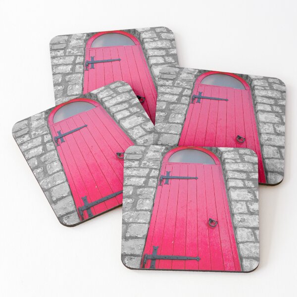 Item preview, Bright Red Arched Door in Selective Colour designed and sold by jrtwynam.