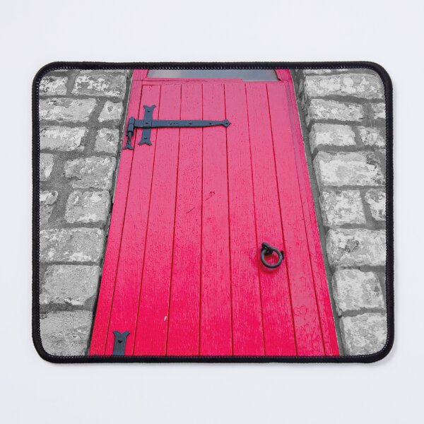 Item preview, Bright Red Arched Door in Selective Colour designed and sold by jrtwynam.