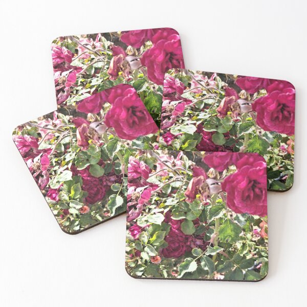 Item preview, pink roses in the garden  designed and sold by sadeek1021953Ss.