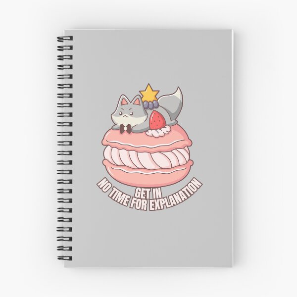 Item preview, Funny Macaroon Cat Get in No Time For Explanation National Macaroon Day designed and sold by SoyMoni.