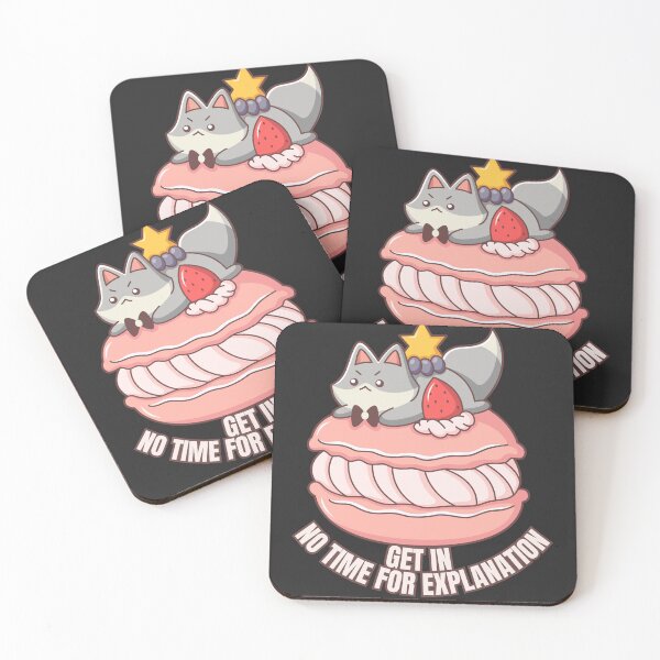 Item preview, Funny Macaroon Cat Get in No Time For Explanation National Macaroon Day designed and sold by SoyMoni.