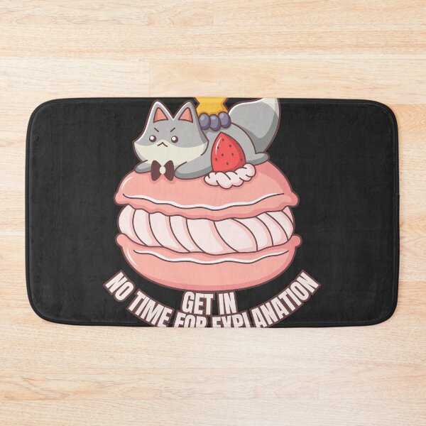 Item preview, Funny Macaroon Cat Get in No Time For Explanation National Macaroon Day designed and sold by SoyMoni.