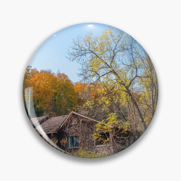 Item preview, Abandoned Home in the Autumn Woods designed and sold by jrtwynam.