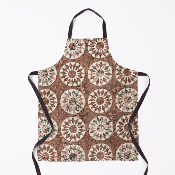 Item preview, Brown Sunburst Quilt Textile Print | Cali Boho | Bossy Cat Home designed and sold by BossyCatHome.