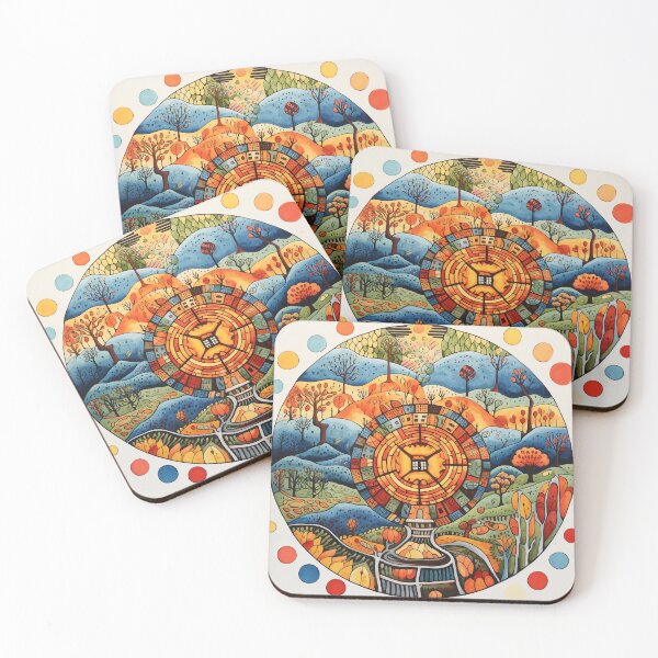 Item preview, Daloria - Autumn Mandala (4/8) designed and sold by sabantha.