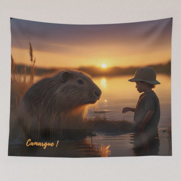 Item preview, Little boy and Coypu Camargue designed and sold by Astralia.