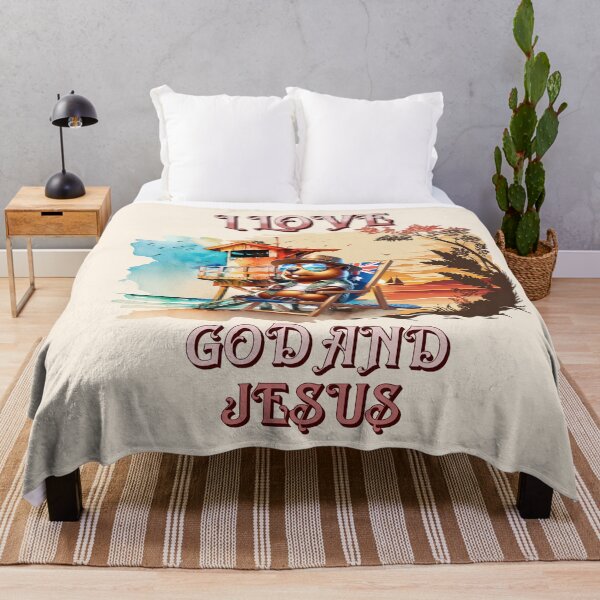 Item preview, I LOVE GOD AND JESUS BEAVER AUSTRALIAN VACATION designed and sold by lovingtouch.
