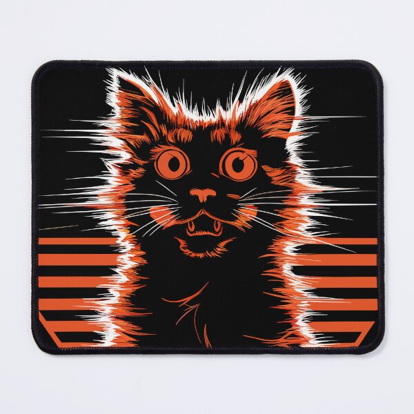 Item preview, Electrifying Cat Warning High Voltage Funny Cat Lover designed and sold by Quirky Shirts.