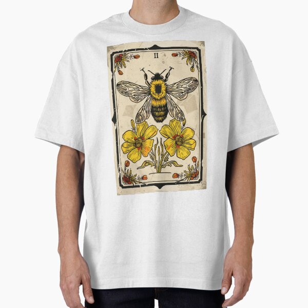 Item preview, Garden of Harmony: Bee and Blossoms Tarot Art designed and sold by DHarmonyStudio.