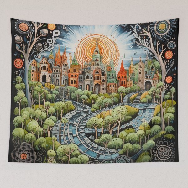 Item preview, Daloria - Autumn Mandala (8/8) designed and sold by sabantha.