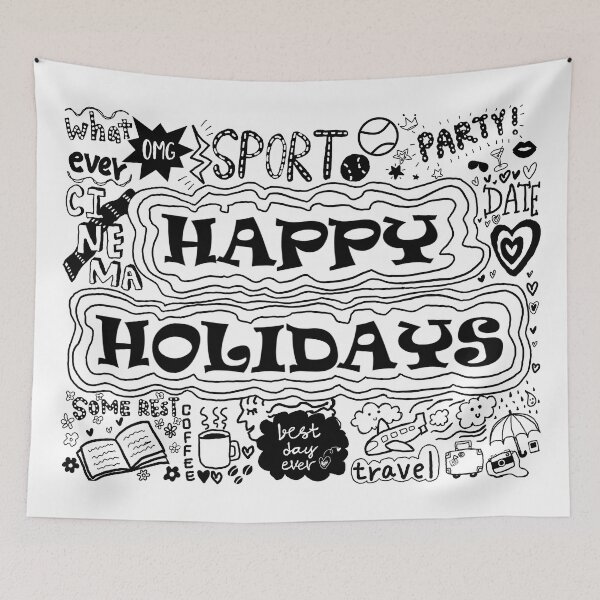 Item preview, HAPPY HOLIDAY designed and sold by zzzozzo.