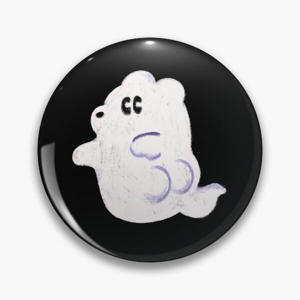 Item preview, Big booty ghost - crayon style designed and sold by Mr-Meowsies.