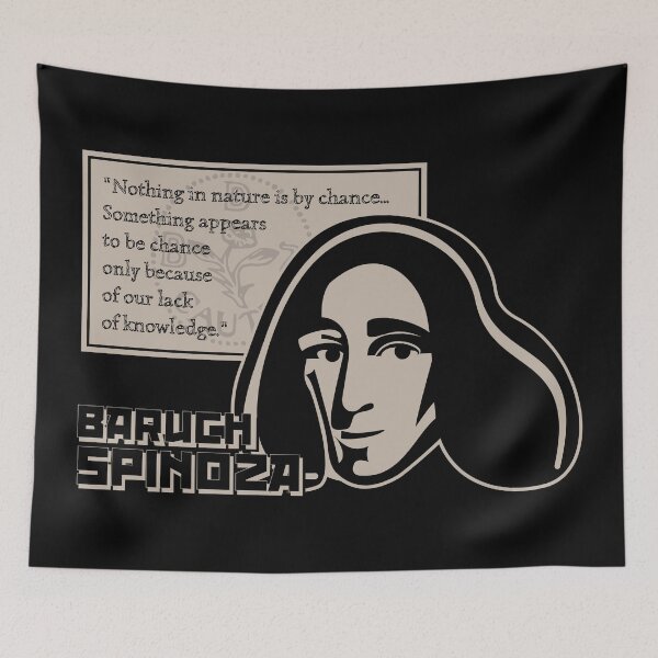 Item preview, Baruch Spinoza  (Nothing In Nature Is By Chance) designed and sold by MagicEyesOnly.