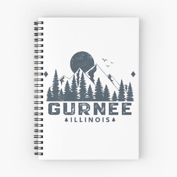 Item preview, Gurnee Illinois Mountain Souvenir designed and sold by Wild-Outside.
