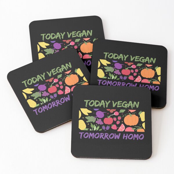 Item preview, Vegan Homo funny shirt designed and sold by YenViolet.