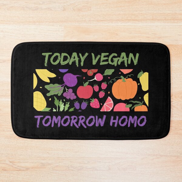 Item preview, Vegan Homo funny shirt designed and sold by YenViolet.